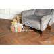 Виниловый пол Vinilam PARQUET CHEVRON Glue I1651102 Шеврон Плезир Glue 690x115x2,5 мм