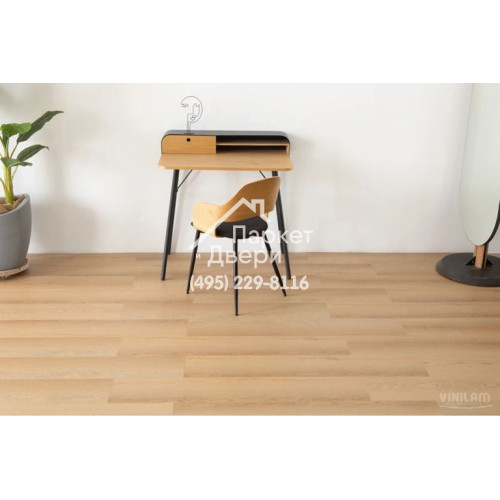 Виниловый пол Vinilam VINILAM Cork 10140V Дуб Динан 1220x227x7 мм