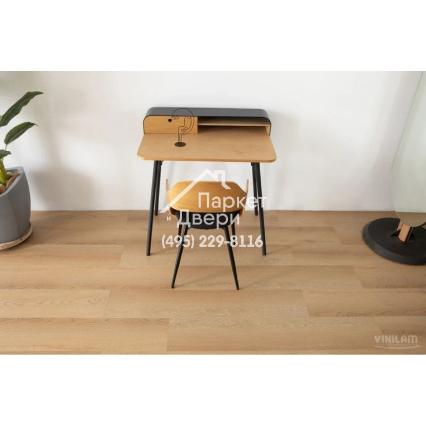 Виниловый пол Vinilam VINILAM Cork 10140V Дуб Динан 1220x227x7 мм-9