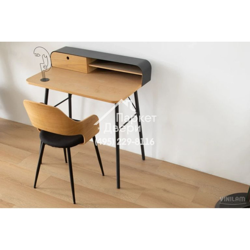 Виниловый пол Vinilam VINILAM Cork 10140V Дуб Динан 1220x227x7 мм-6