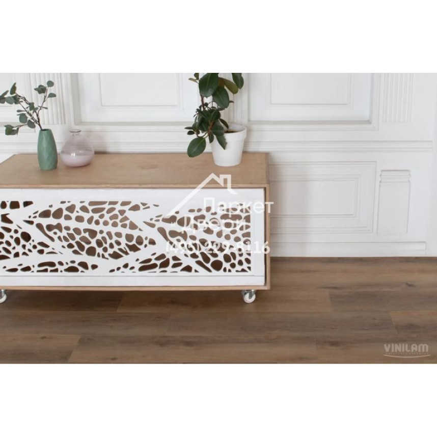 Виниловый пол Vinilam VINILAM Cork 10130V Дуб Антверпен 1220x227x7 мм-14