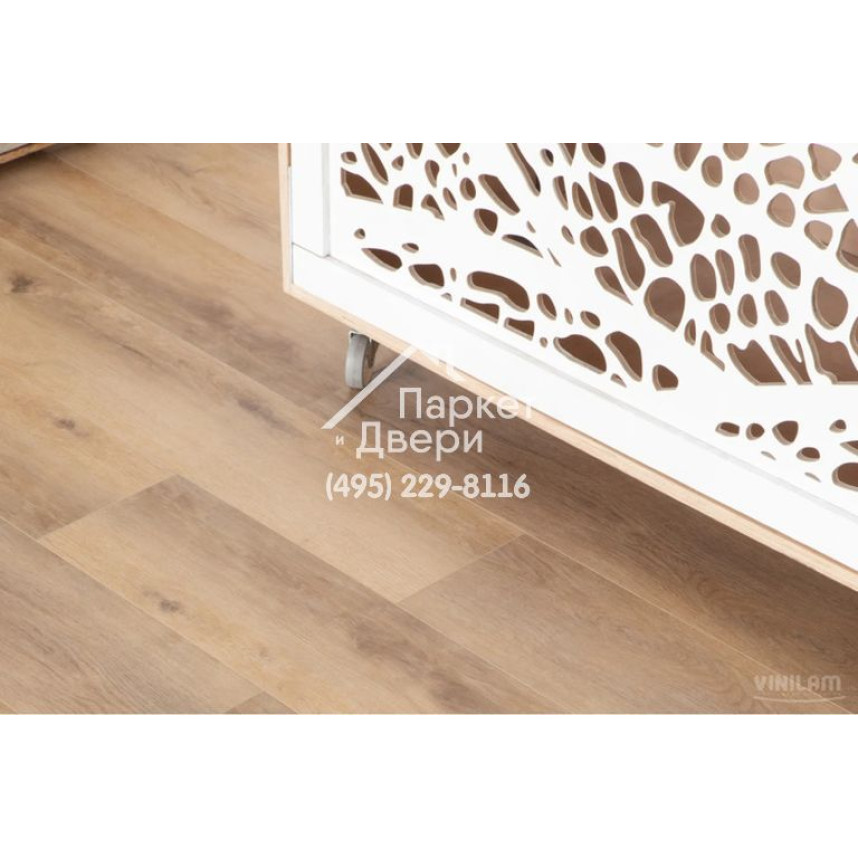 Виниловый пол Vinilam VINILAM Cork 10130V Дуб Антверпен 1220x227x7 мм-11