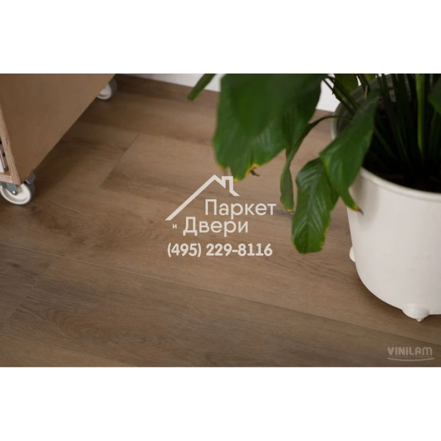 Виниловый пол Vinilam VINILAM Cork 10130V Дуб Антверпен 1220x227x7 мм-7