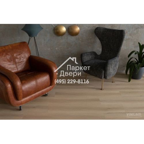 Виниловый пол Vinilam VINILAM Cork 10120V Дуб Намюр 1220x227x7 мм
