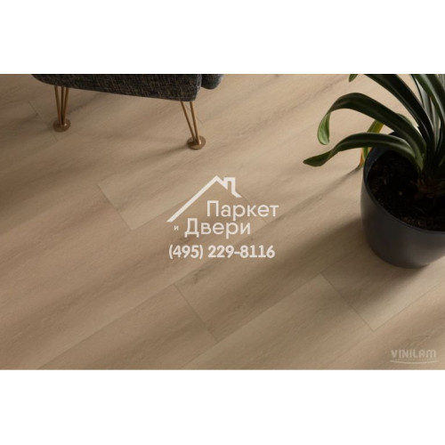 Виниловый пол Vinilam VINILAM Cork 10120V Дуб Намюр 1220x227x7 мм