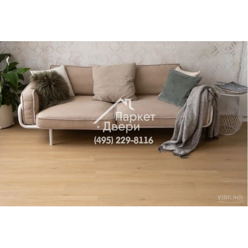 Виниловый пол Vinilam VINILAM Cork 10110V Дуб Рошфор 1220x227x7 мм