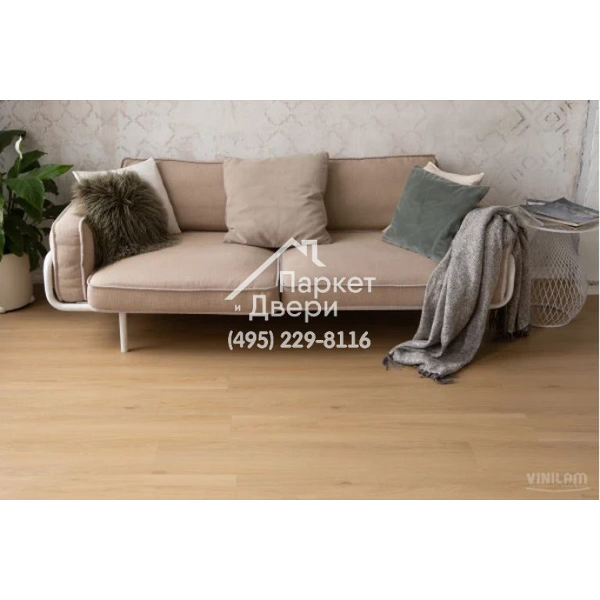 Виниловый пол Vinilam VINILAM Cork 10110V Дуб Рошфор 1220x227x7 мм
