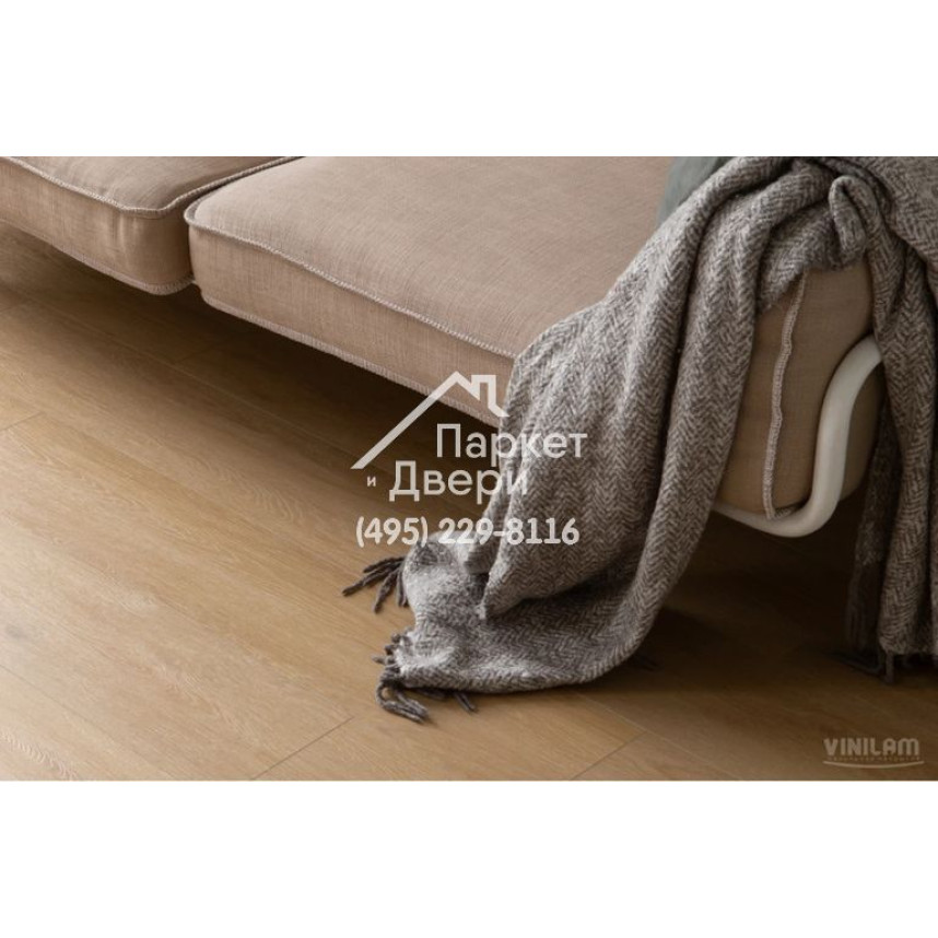 Виниловый пол Vinilam VINILAM Cork 10110V Дуб Рошфор 1220x227x7 мм-4