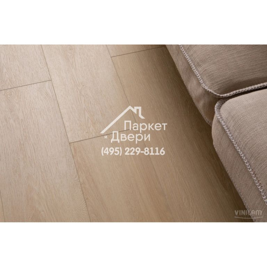 Виниловый пол Vinilam VINILAM Cork 10110V Дуб Рошфор 1220x227x7 мм-14