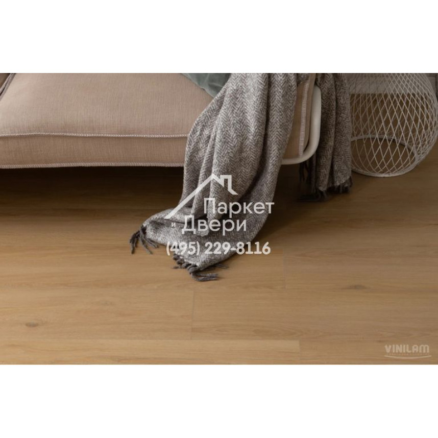 Виниловый пол Vinilam VINILAM Cork 10110V Дуб Рошфор 1220x227x7 мм-13