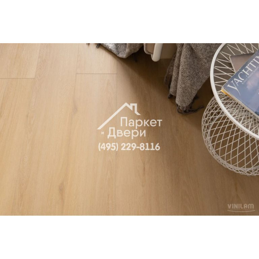 Виниловый пол Vinilam VINILAM Cork 10110V Дуб Рошфор 1220x227x7 мм-12