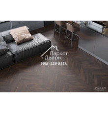 Виниловый пол Vinilam VinilPol Herringbone Glue 9977 Паркет Да Винчи Glue 609,6x152,4x2,5 мм