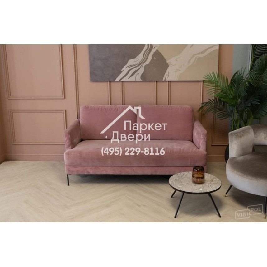 Виниловый пол Vinilam VinilPol Herringbone Glue 9966 Паркет Руссо Glue 609,6x152,4x2,5 мм-5