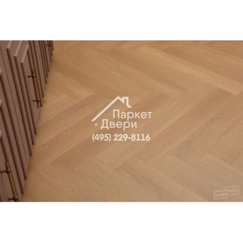 Виниловый пол Vinilam VinilPol Herringbone Glue 9922 Паркет Васко да Гама Glue 609,6x152,4x2,5 мм