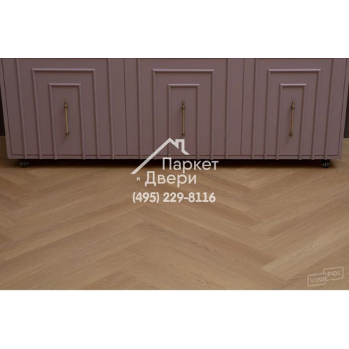 Виниловый пол Vinilam VinilPol Herringbone Glue 9922 Паркет Васко да Гама Glue 609,6x152,4x2,5 мм