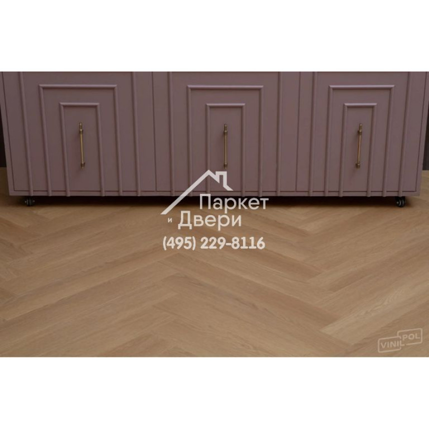 Виниловый пол Vinilam VinilPol Herringbone Glue 9922 Паркет Васко да Гама Glue 609,6x152,4x2,5 мм-6