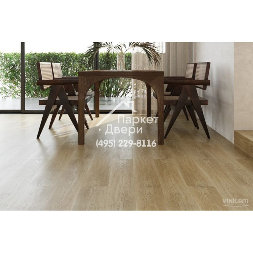 Виниловый пол Vinilam VINILAM Click 8895 Дуб Шверин 1220x181x3,7 мм-3