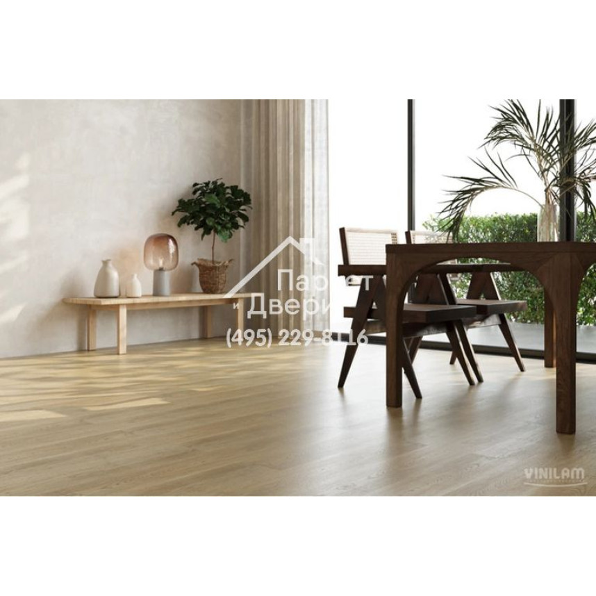 Виниловый пол Vinilam VINILAM Glue 8895 Дуб Шверин Glue 1228x188x2,5 мм-2
