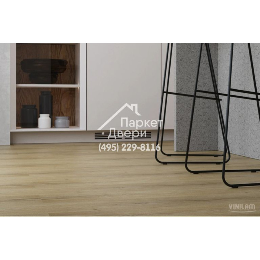 Виниловый пол Vinilam VINILAM Glue 8895 Дуб Шверин Glue 1228x188x2,5 мм-6