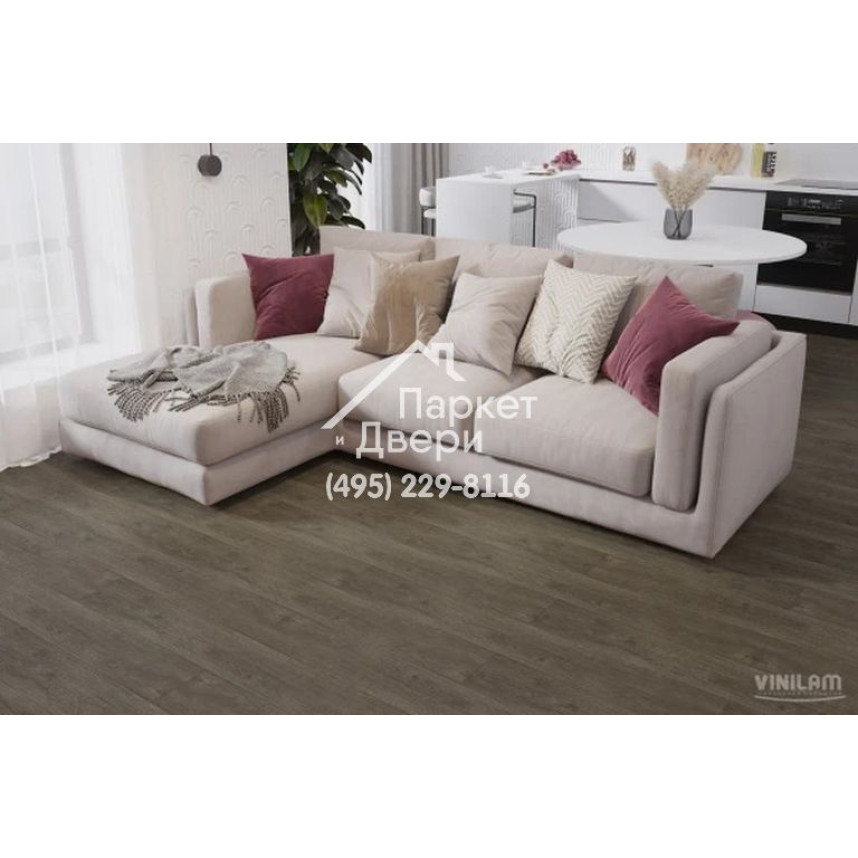 Виниловый пол Vinilam VINILAM Click 8891 Дуб Мёрс 1220x181x3,7 мм