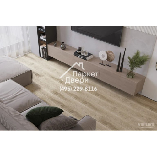 Виниловый пол Vinilam VINILAM Click 8857 Дуб Кассель 1220x181x3,7 мм