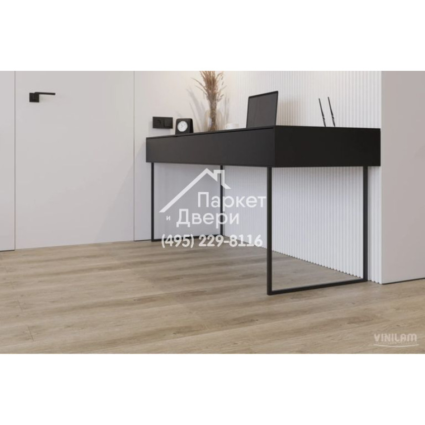Виниловый пол Vinilam VINILAM Glue 8857 Дуб Кассель Glue 1228x188x2,5 мм-4