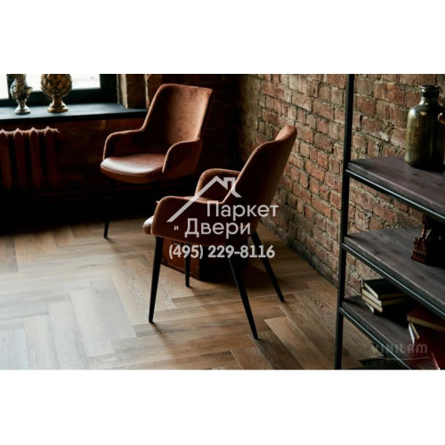 Виниловый пол Vinilam PARQUET Herringbone Glue GD11199 Паркет Венецианский Glue 762x152,4x2,5 мм