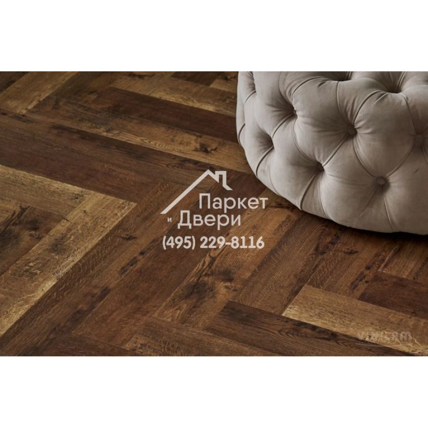 Виниловый пол Vinilam PARQUET Herringbone Паркет Версальский IS11177 720x120x6,5 мм-5