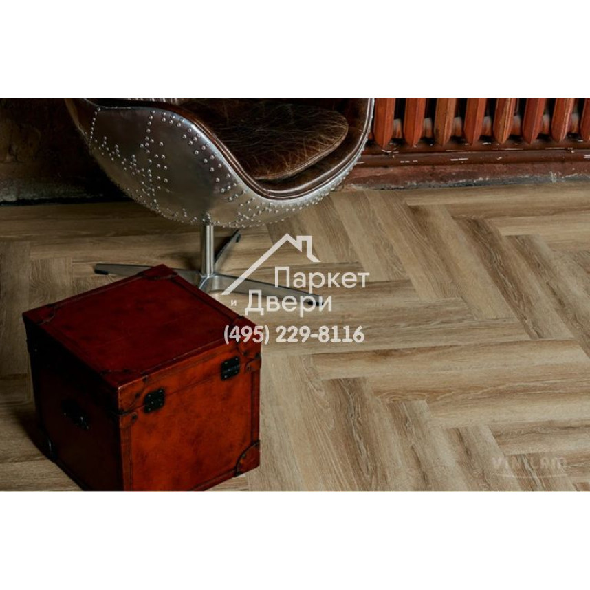 Виниловый пол Vinilam PARQUET Herringbone Glue GD11166 Паркет Классический Glue 762x152,4x2,5 мм-2
