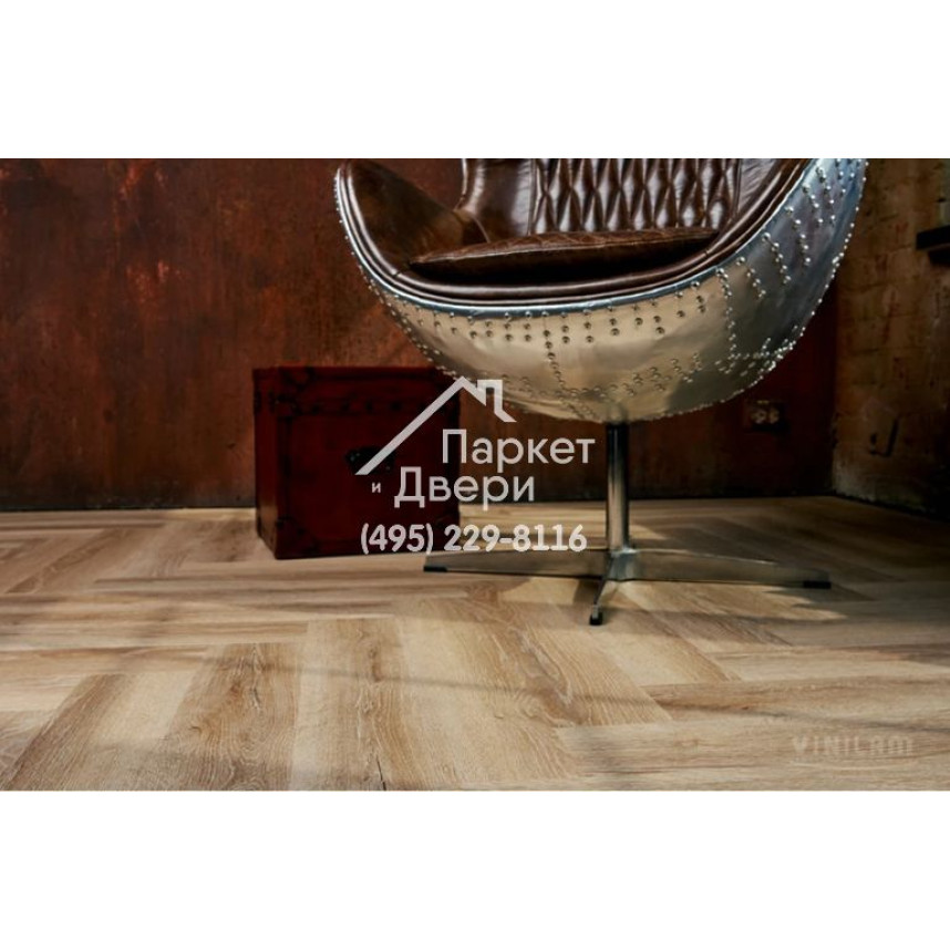 Виниловый пол Vinilam PARQUET Herringbone Glue GD11166 Паркет Классический Glue 762x152,4x2,5 мм-7