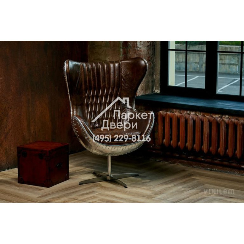 Виниловый пол Vinilam PARQUET Herringbone Паркет Классический IS11166 720x120x6,5 мм-6