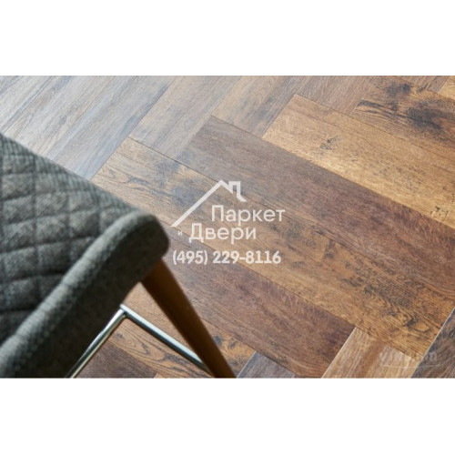 Виниловый пол Vinilam PARQUET Herringbone Glue GD11155 Паркет Парижский Glue 762x152,4x2,5 мм