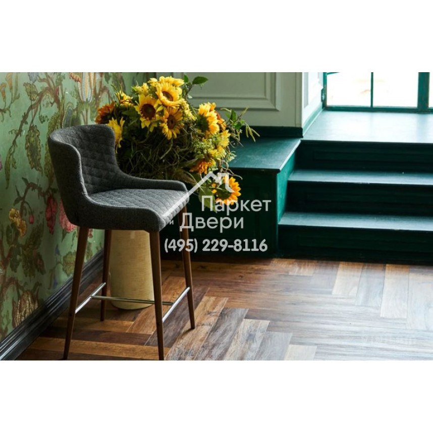 Виниловый пол Vinilam PARQUET Herringbone Glue GD11155 Паркет Парижский Glue 762x152,4x2,5 мм-5