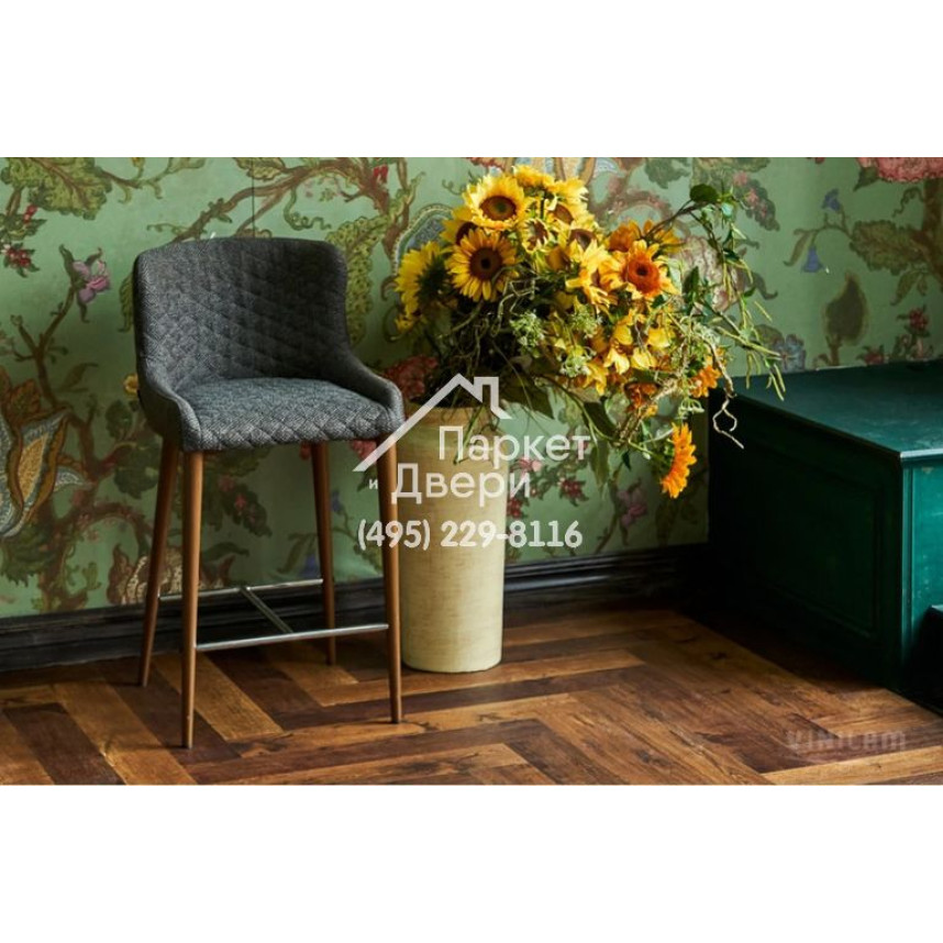 Виниловый пол Vinilam PARQUET Herringbone Паркет Парижский IS11155 720x120x6,5 мм-4
