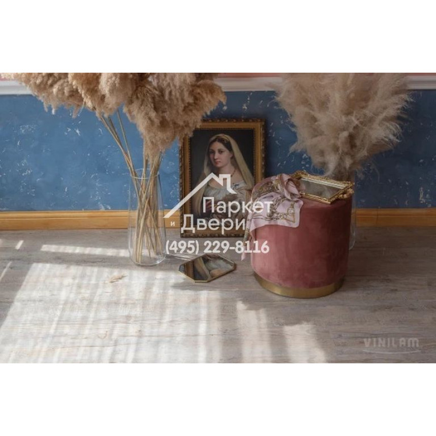 Виниловый пол Vinilam VINILAM Glue Дуб Росток 66777 Glue 1228x188x2,5 мм