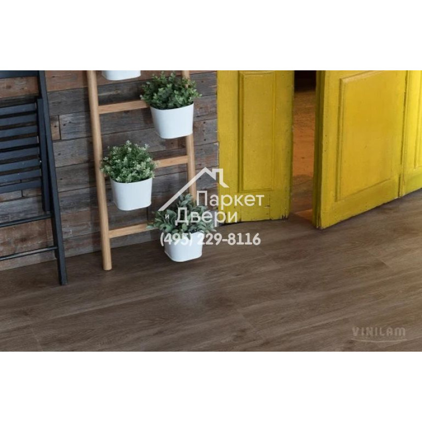 Виниловый пол Vinilam VINILAM Glue Дуб Ваймар 14609 Glue 1228x188x2,5 мм