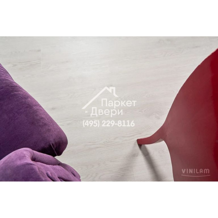 Виниловый пол Vinilam VINILAM Cork Дуб Линтер 10-077 1220x227x7 мм-6