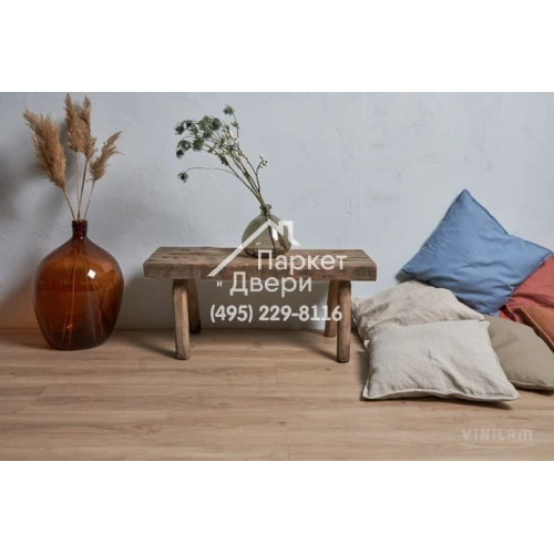 Виниловый пол Vinilam VINILAM Cork Дуб Батис 10-099V 1220x227x7 мм