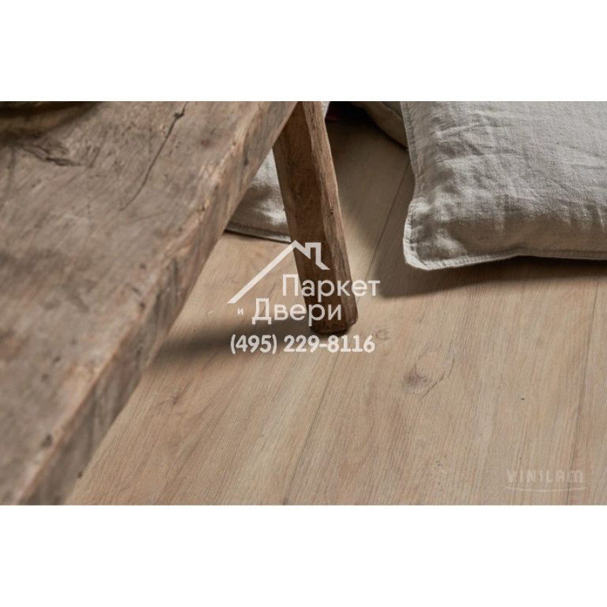 Виниловый пол Vinilam VINILAM Cork Дуб Батис 10-099V 1220x227x7 мм-4