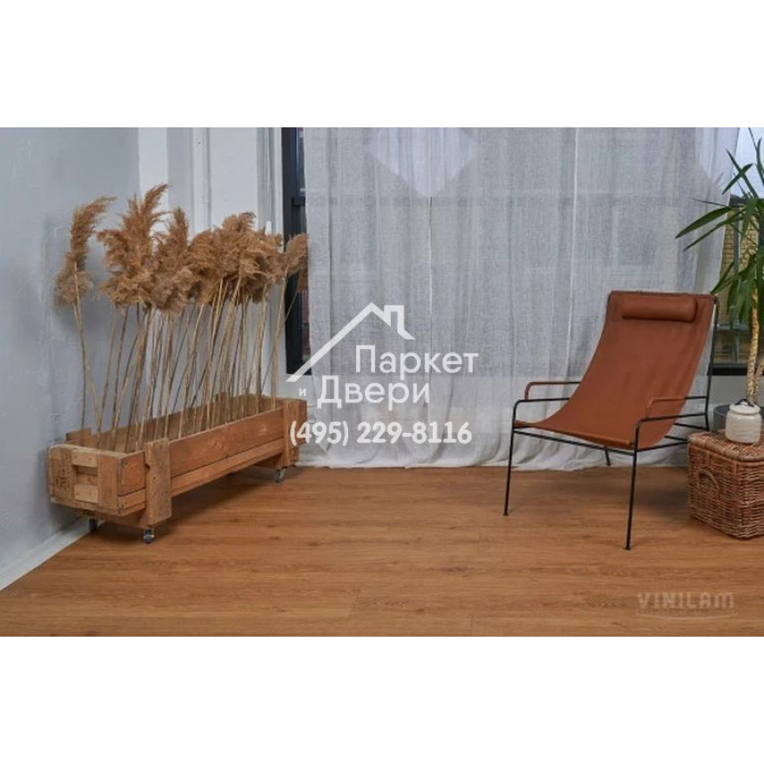 Виниловый пол Vinilam VINILAM Cork Дуб Мейс 10-080V 1220x227x7 мм-1