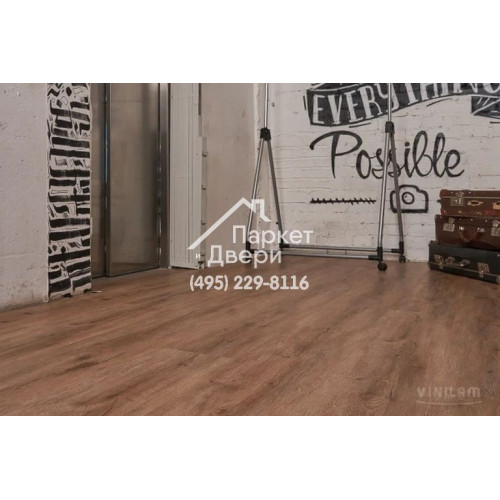 Виниловый пол Vinilam VINILAM Cork Дуб Турне 10-038 1220x227x7 мм