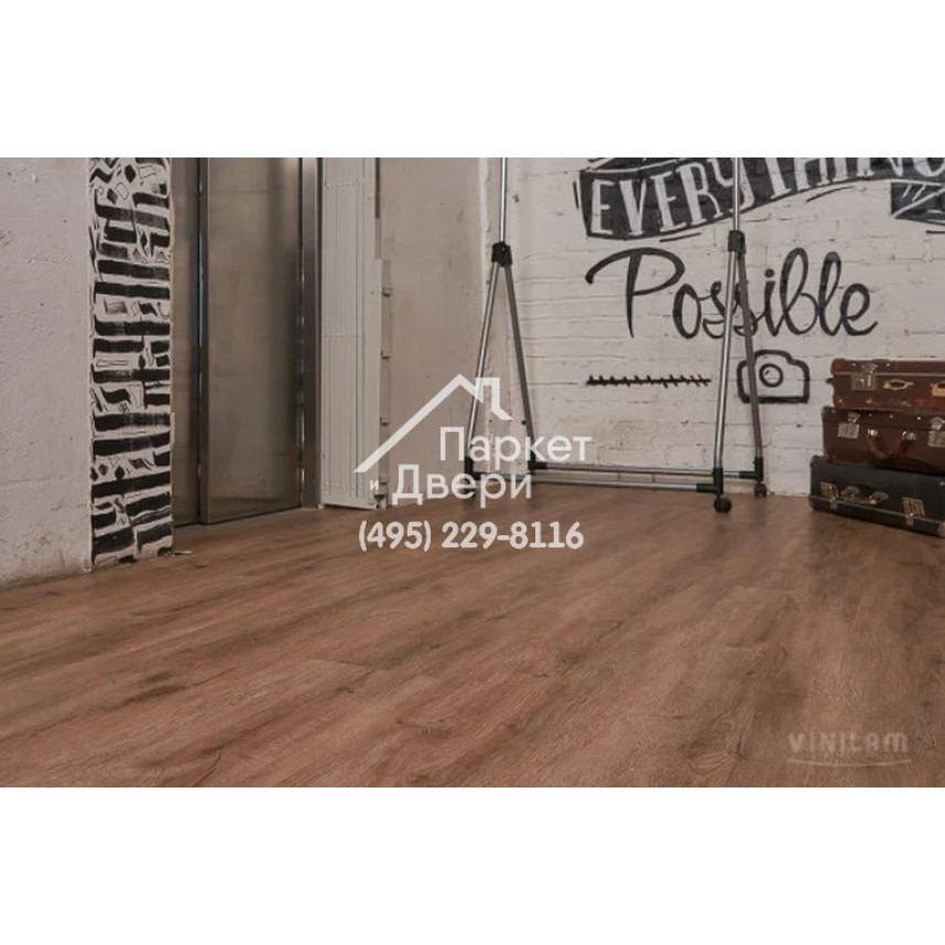 Виниловый пол Vinilam VINILAM Cork Дуб Турне 10-038 1220x227x7 мм-1