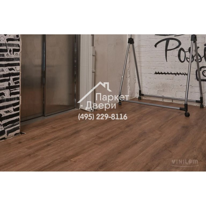 Виниловый пол Vinilam VINILAM Cork Дуб Турне 10-038 1220x227x7 мм-2