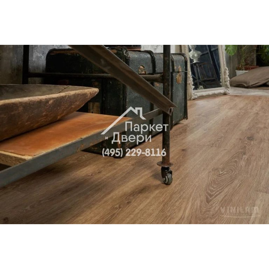 Виниловый пол Vinilam VINILAM Cork Дуб Брюссель 04-018 1220x227x7 мм-1