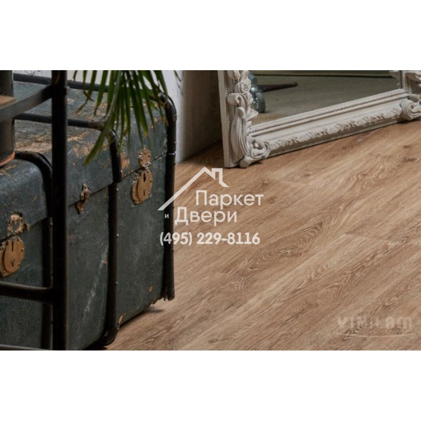 Виниловый пол Vinilam VINILAM Cork Дуб Брюссель 04-018 1220x227x7 мм-4