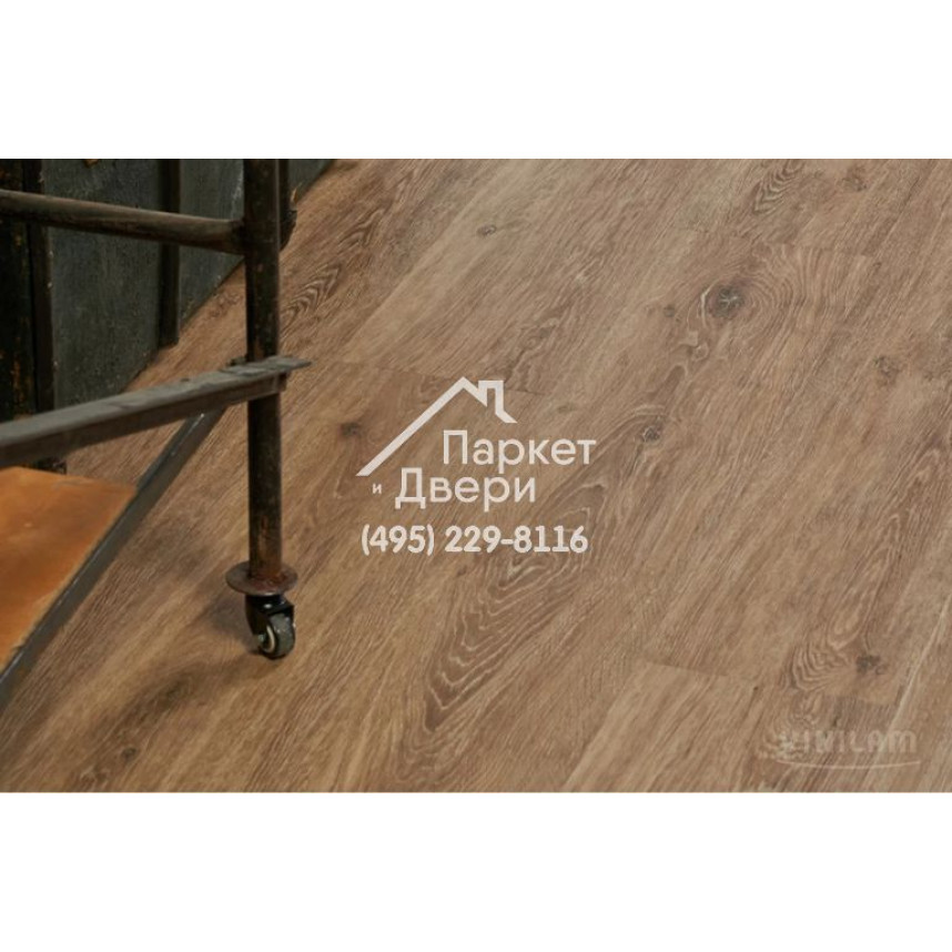 Виниловый пол Vinilam VINILAM Cork Дуб Брюссель 04-018 1220x227x7 мм-7
