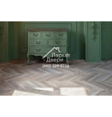 Виниловый пол Vinilam PARQUET CHEVRON Glue RI153616CL4 Шеврон Шампань Glue 690x115x2,5 мм