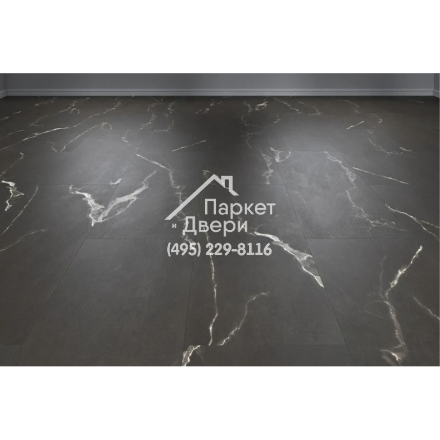 Виниловый пол Vinilam Allure Stone Glue 88911 Эбонитовый Мрамор Glue 914,4x457,2x2,5 мм-2