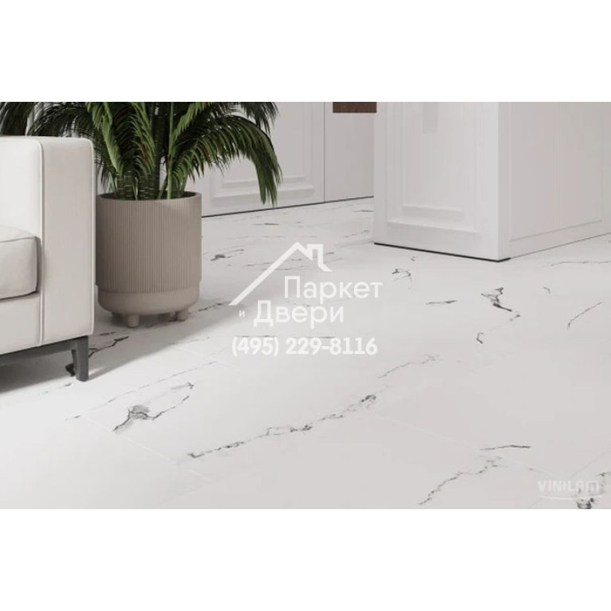 Виниловый пол Vinilam Allure Stone Glue 88910 Марокканский Мрамор Glue 914,4x457,2x2,5 мм-1
