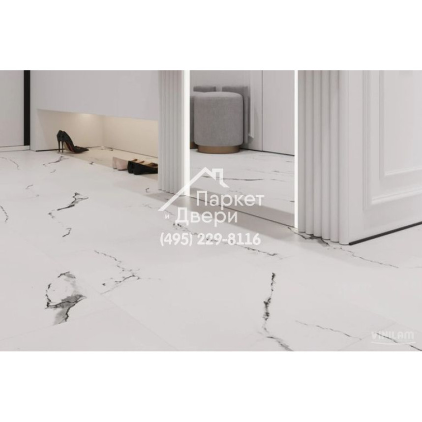 Виниловый пол Vinilam Allure Stone Glue 88910 Марокканский Мрамор Glue 914,4x457,2x2,5 мм-3